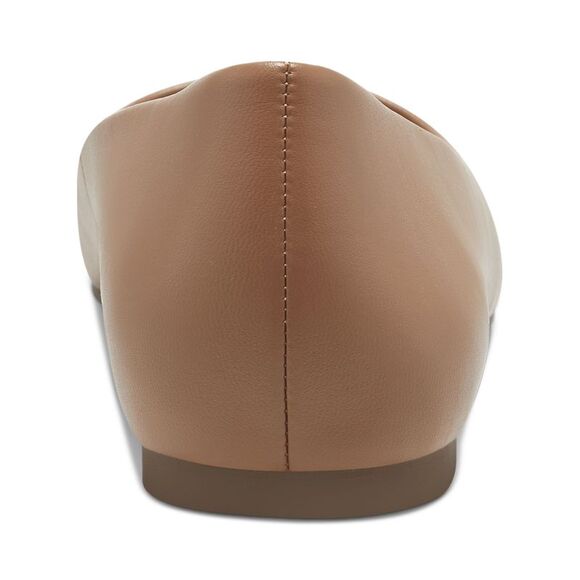 ALFANI Womens Brown Neptoon Square Toe Block Heel Slip On Flats Shoes 6.5 M - Picture 2 of 4